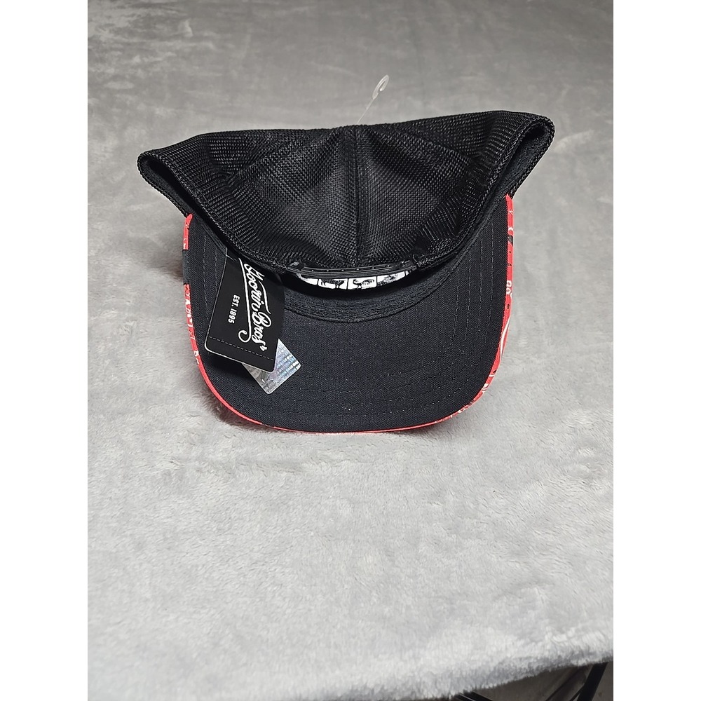 Goorin Bros The Farm Alpha Dog Red Paisley Bandana Trucker Hat SnapBack Cap OS - Picture 4 of 5